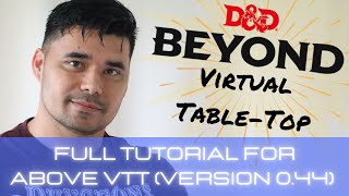 Full Tutorial on Above VTT making DampD Beyond a Virtual TableTop [upl. by Darla]