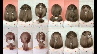 Top 30 Amazing Hairstyles for Short Hair 🌺 Best Hairstyles for Girls [upl. by Materi]