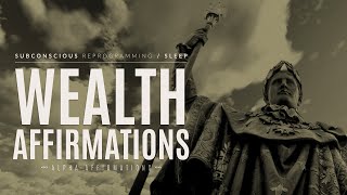 Wealth Affirmations  Money Law of Attraction Affirmations [upl. by Baggott]