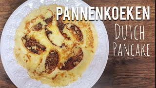 Dutch Pancakes Recipe PANNENKOEKEN [upl. by Peih]