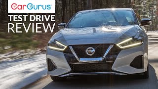 2019 Nissan Maxima  CarGurus Test Drive Review [upl. by Llednek]