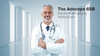 The Adscope 658 Electronic Amplifying Stethoscope [upl. by Brownson886]