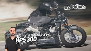 FB MONDIAL HPS 300  TEST 2018 [upl. by Biddie]