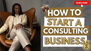 How To Start an ONLINE Consulting Business Under 500 or With NO MONEY  EllieTalksMoneyTourcom [upl. by Alya]