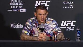 UFC 264 Dustin Poirier Postfight Press Conference [upl. by Chita]