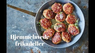 Hjemmelavede frikadeller  Grundopskrift  Køkkensnak [upl. by Netsoj758]