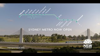 Sydney Metro Now Open 30” [upl. by Naihs]