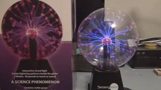 Plasma Ball Lamp Unboxing [upl. by Selrhc]