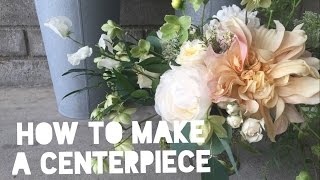 Flower Design 101  CENTERPIECES [upl. by Nyasuh]