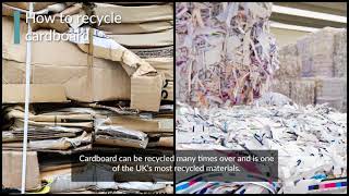 How to Recycle Cardboard Boxes  Recycling Tips [upl. by Costanzia252]