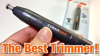 ConairMAN Is the BEST Nose Hair Trimmer [upl. by Sylirama]