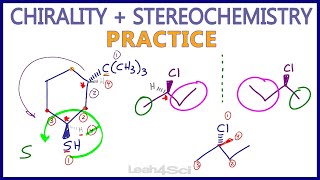 Chirality and Stereochemistry Practice Problems [upl. by Ginder]