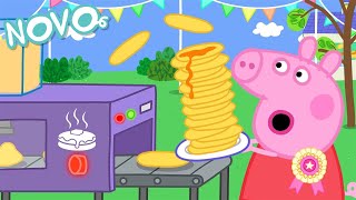 Peppa Pig Português Brasil 🥞Festival de Panquecas🍓 NOVO Contos da Peppa Pig [upl. by Homerus]