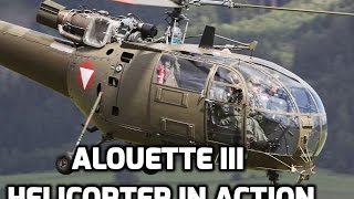 Alouette III Helicopter  Approach and landing Royal Netherlands Air Force [upl. by Suruat]