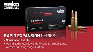 Sako Gamehead Hunting Cartridges for Long Range Shots [upl. by Lupiv]