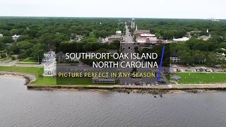 Southport Oak Island Area North Carolina a Great Place to Visit amp Live [upl. by Ravi]