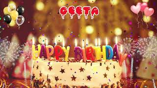 GEETA Birthday Song – Happy Birthday Geeta [upl. by Friend]