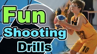 Fun Basketball Shooting Drills For Youth [upl. by Tess]