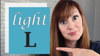 How to Pronounce the L sound in American English Part 1  The Light L Sound  L vs R [upl. by Lamrert]