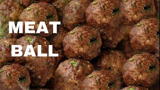 VERY TASTY MEATBALL RECIPE  Meatball  HOW TO MAKE MEATBALLS  MEATBALL RECIPE  MEATBALL MARINARA [upl. by Silvie]