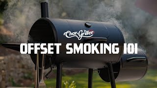 Offset Smoking 101  CharGriller [upl. by Enelyw]