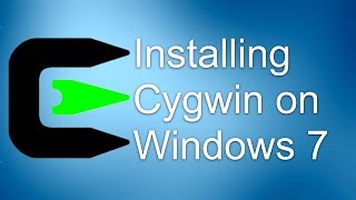 Installing Cygwin on Windows 7 [upl. by Oesile801]