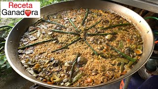 Paella de verduras  Receta ganadora [upl. by Neelloc]