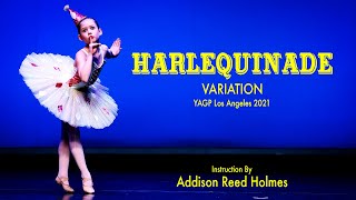 quotHarlequinadequot Ballet Variation  Kinley Cunningham [upl. by Renny]