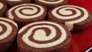 ChocolateNut Pinwheel Cookies [upl. by Dillie849]