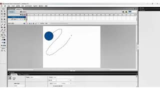 How to Animate a Circle or Ball in Macromedia Flash 8 – Basics of Motion [upl. by Bekha]