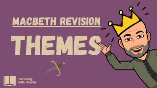 GCSE English Literature Exam Revision Macbeth  Themes [upl. by Eigger]