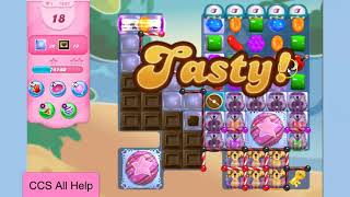 Candy Crush Saga Level 7637 NO BOOSTERS Cookie [upl. by Som653]