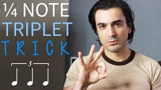 Quarter Note Triplet TRICK  Interactive Training for Triplet Rhythms [upl. by Rabah]