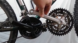 Crankset Removal amp Installation  Bike [upl. by Ycats180]