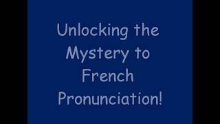 French Pronunciation Tips for Beginners [upl. by Joana]