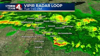 NBC4 Live VIPIR Radar Central Ohio Weather [upl. by Ahsatan]