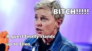 Cher calls Ellen Degeneres a BITCH live on her show [upl. by Massarelli773]