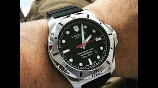 Victorinox Swiss Army INOX Diver Watch Overview [upl. by Lynea273]