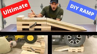 Ultimate DIY wooden ramps [upl. by Ilhsa]