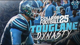 TOUGLANE LIVES TeamBuilder Dynasty 18 CFB 25 [upl. by Sulecram]