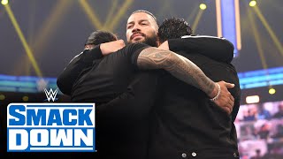 Roman Reigns brings his family back together SmackDown July 9 2021 [upl. by Alby]