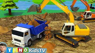 5 Muddy Trucks Song  5 Little Dumper Trucks  Nursery Rhymes amp Kids Songs  Geckos Garage [upl. by Wally]