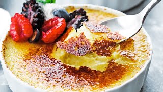 Creme Brulee Recipe Made with Real Vanilla Beans [upl. by Wagstaff]