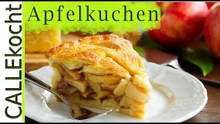 Apfelkuchen backen  Rezept von Oma [upl. by Zared]