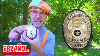 El Detective Blippi Español Video Para Niños  Videos Policiales para Niños [upl. by Margery]