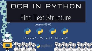 How to use Bounding Boxes with OpenCV OCR in Python Tutorials 0302 [upl. by Nedlog]