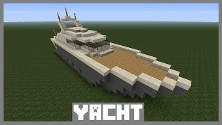 Minecraft Tutorial  Yacht bauen  Deutsch [upl. by Akvir]