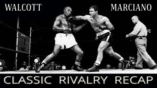 Jersey Joe Walcott vs Rocky Marciano  Classic Rivalry Recap [upl. by Aneehsal]