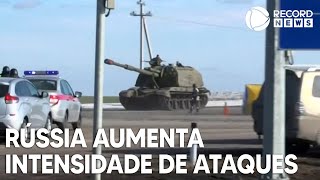 Rússia aumenta intensidade de ataques na Ucrânia [upl. by Adyol637]