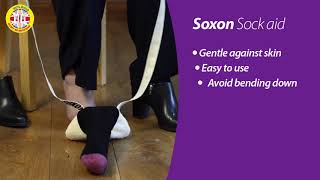 The Helping Hand Company  Soxon sock aid [upl. by Inaleon]